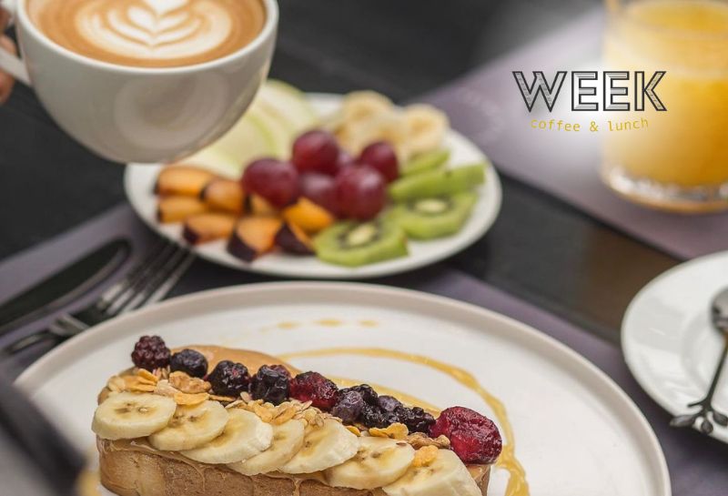 Week coffee and lunch