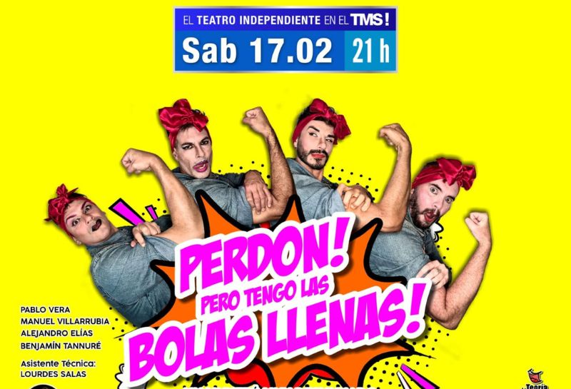 Perdon tengo las bolas llenas