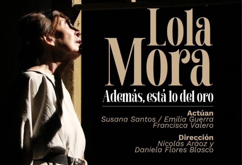 Lola Mora. Además, está lo del oro