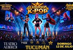 K-POP GLADIADORAS GOLDEN POWER 