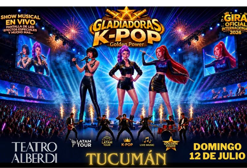 K-POP GLADIADORAS GOLDEN POWER