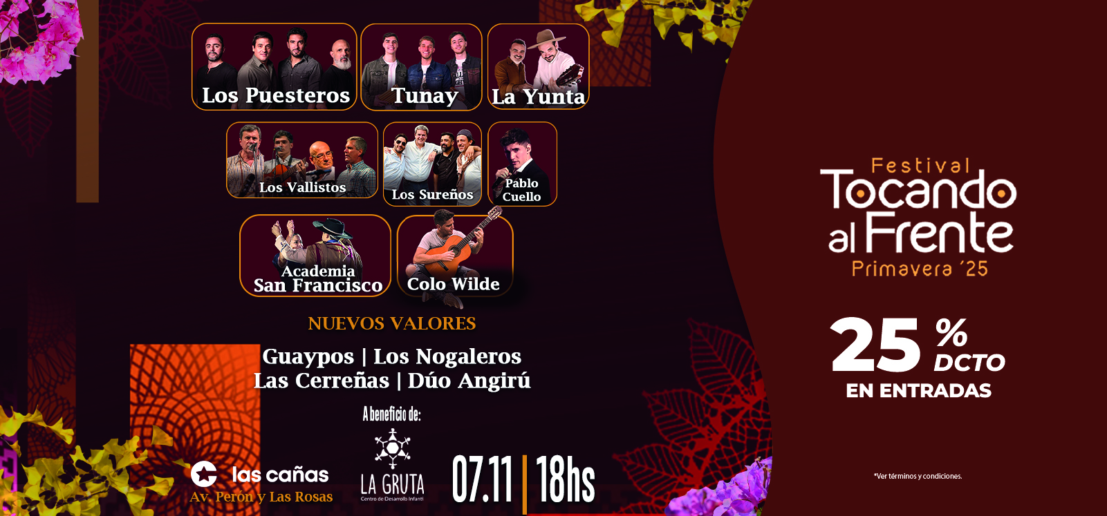 Festival Tocando al Frente 2025 - Primavera