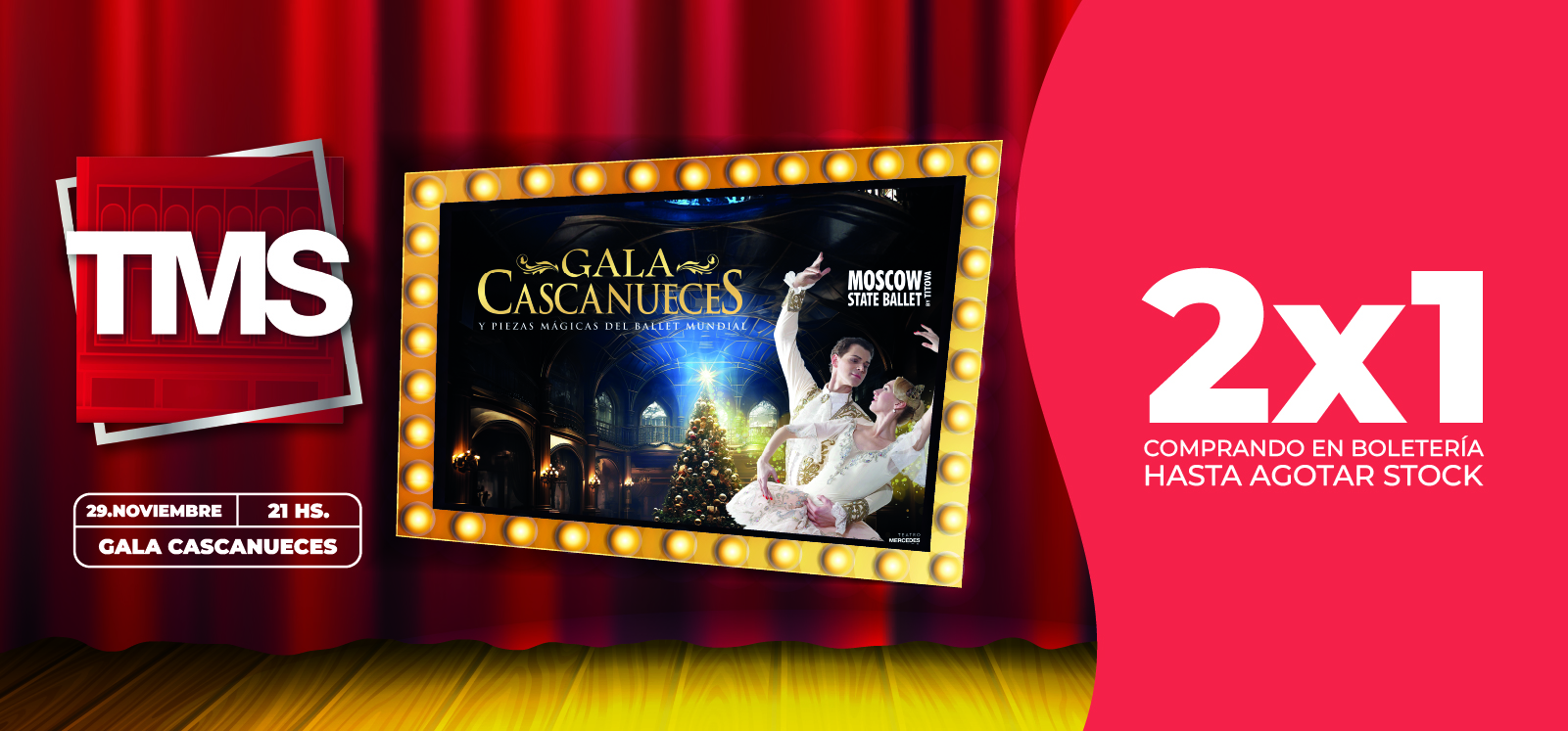 EL CASCANUECES – Y PIEZAS MAGICAS DEL BALLET MUNDIAL