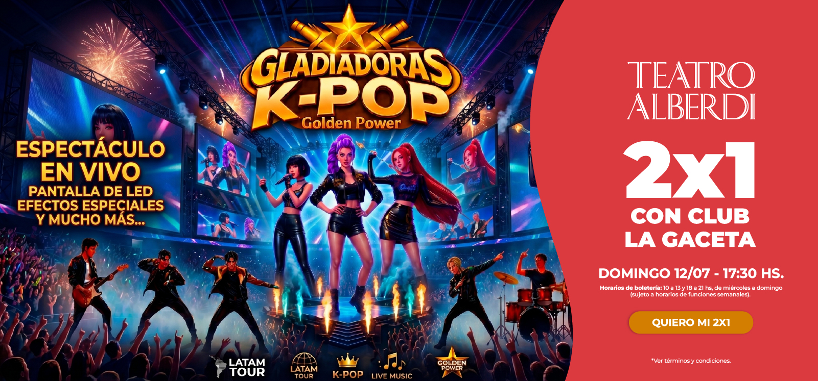 K-POP GLADIADORAS