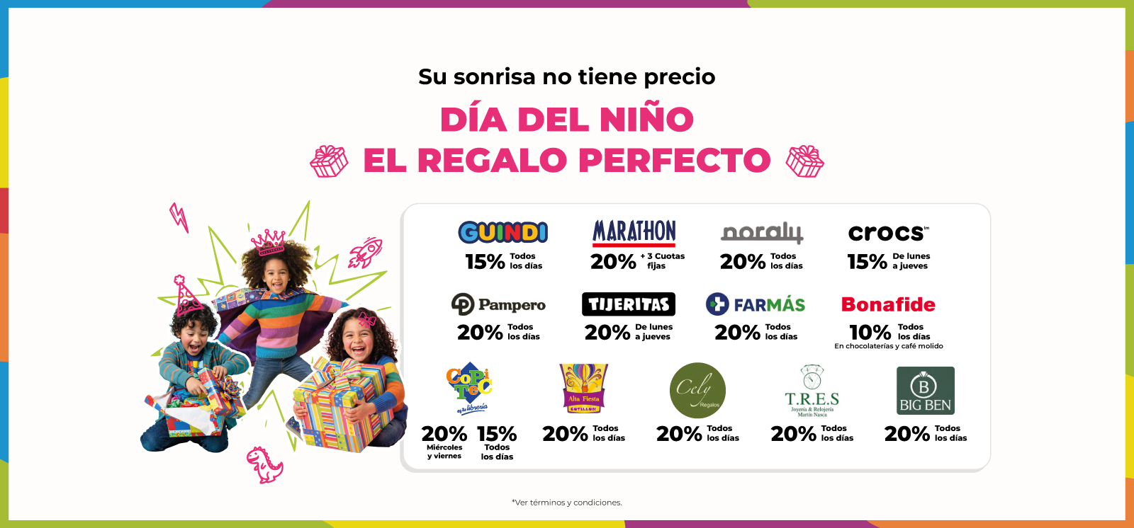 DÍA DEL NIÑO REGALO